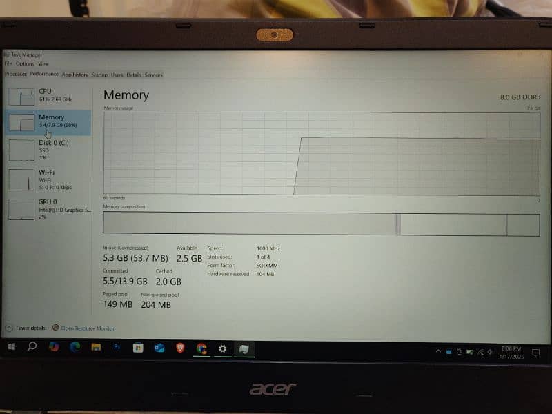 Acer Core i5-6th Generation Laptop 9