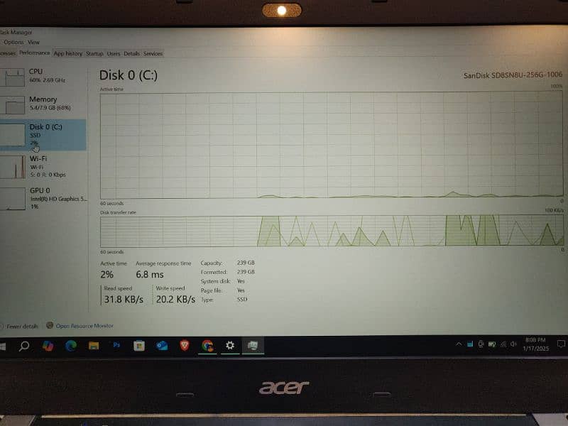 Acer Core i5-6th Generation Laptop 10