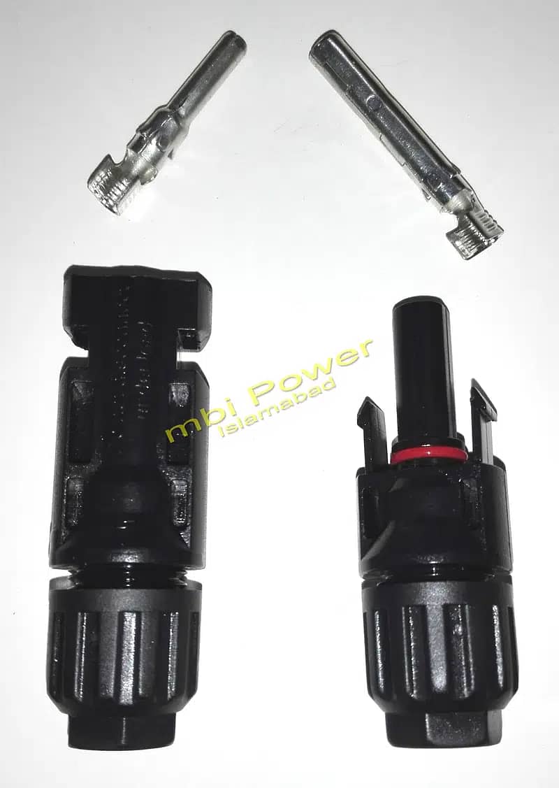 MC4 connectors for Solar Panels  Copper Pin COnductor 1