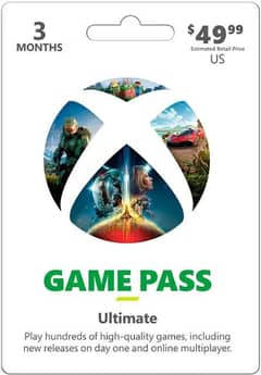 XBOX GAMEPASS ULTIMATE 1 MONTHS PC