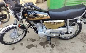 Honda cg 125 gold special edition