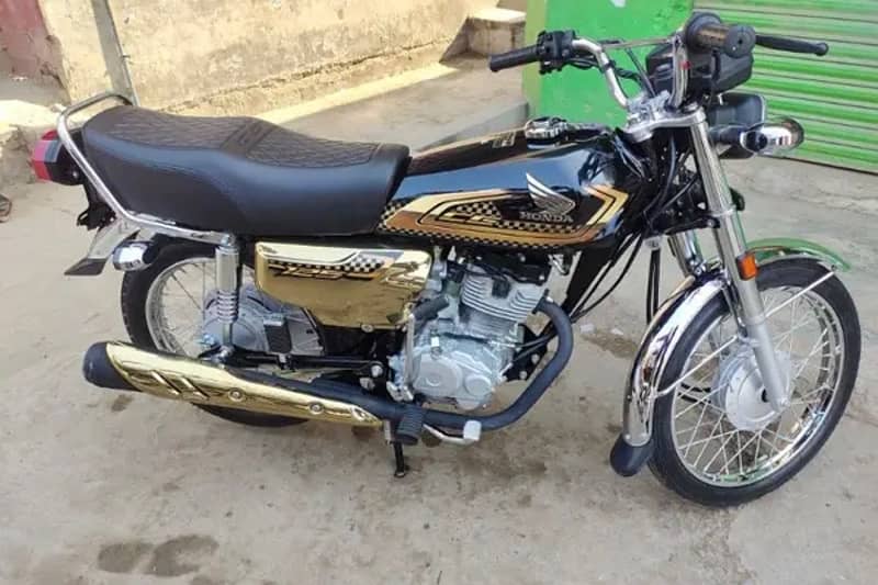 Honda cg 125 gold special edition 1