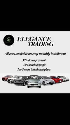 All kinds of cars available on easy monthly installment plans