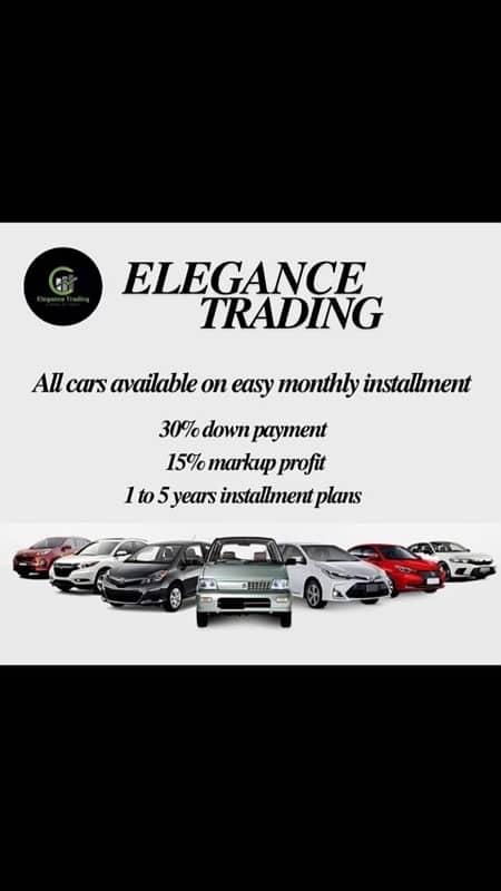 All kinds of cars available on easy monthly installment plans 0