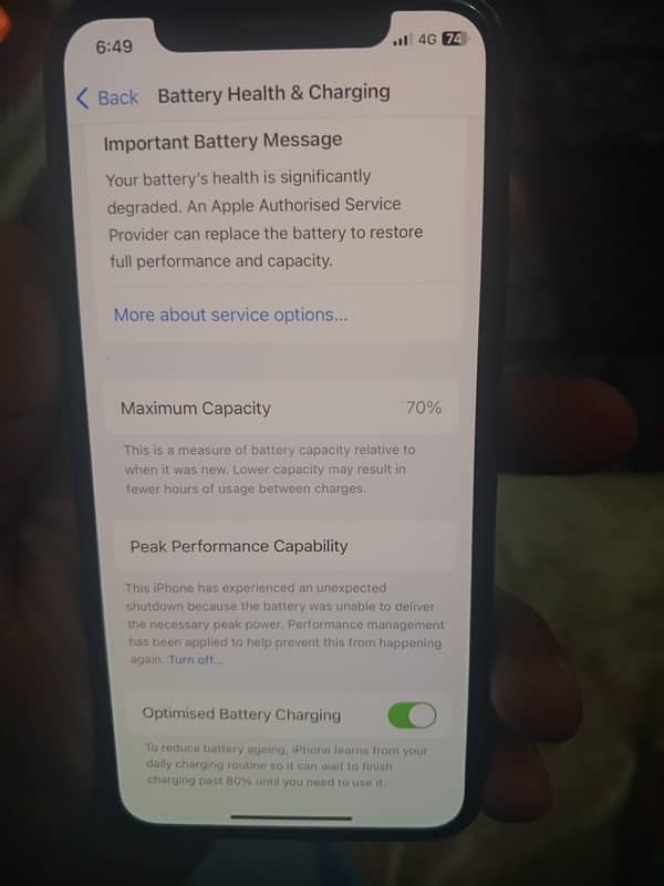 iphone x sim working 256gb 2