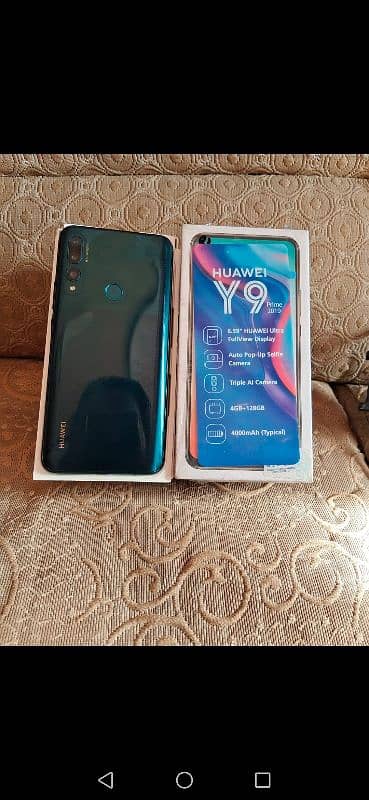 Huawei Y9 Prime only box PTA official 1