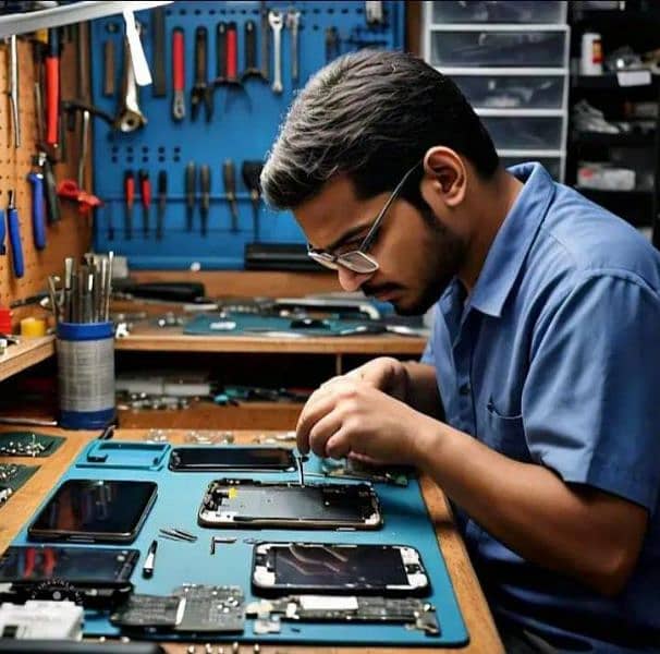 Mobile repairing person required 1