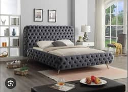 Bed / bed set / king size bed / wooden bed / double bed / poshish bed