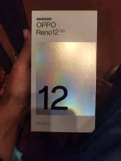 OPPO reno 12 5g just open box