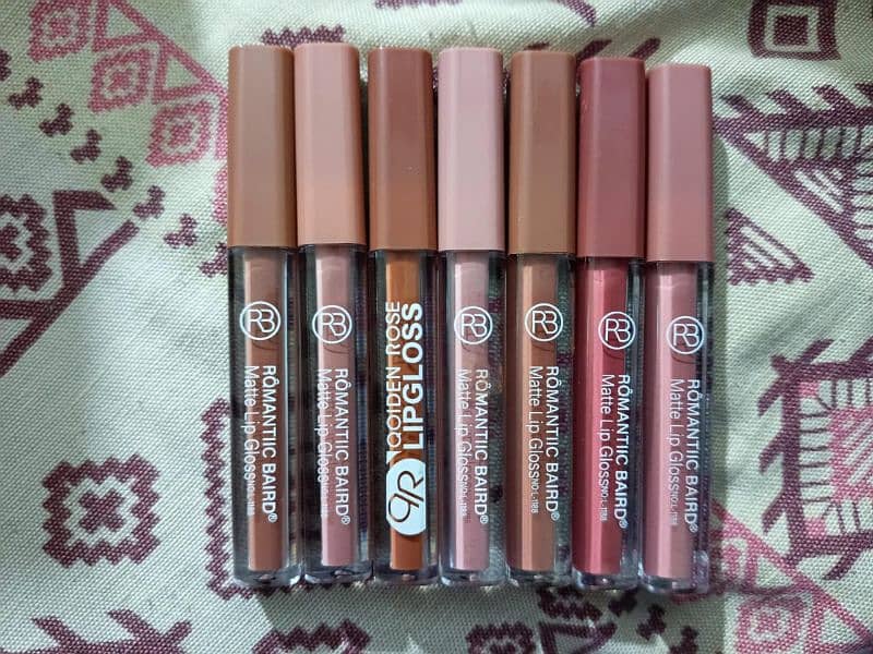 pack of 7 matte lipgloss 1