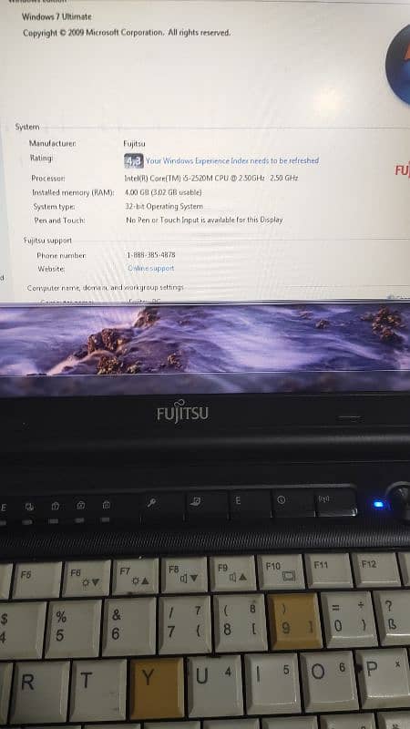 Fujitsu. corei5 2nd gen. 03073783690. om 1