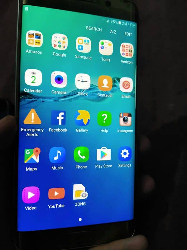 Samsung S6 Edge Plus 4.32 Ram Rom 1