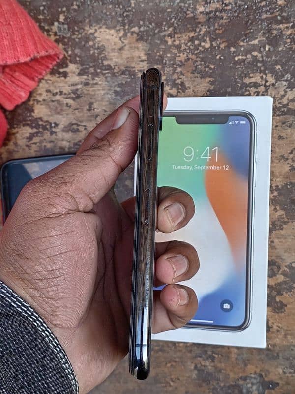 i phone x 256gb with box parts for sale 8