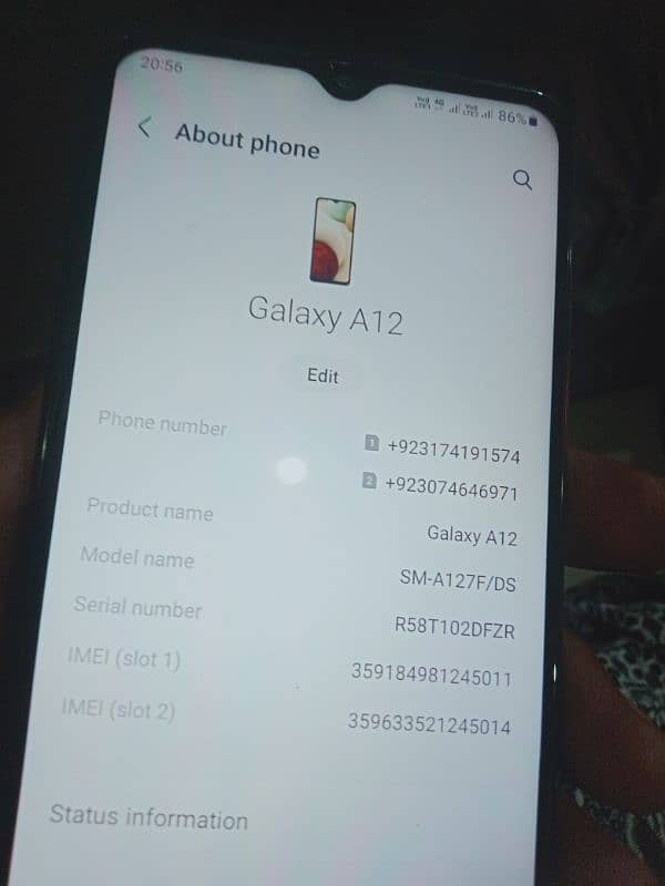 samsung A12 4/64 5