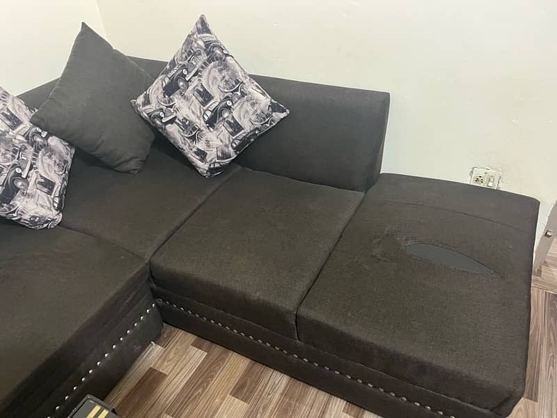 5 seater L Shaped Sofa set 0