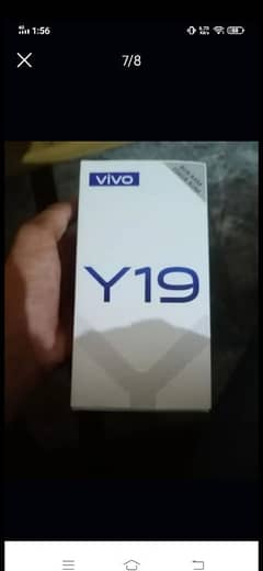 vivo y19 8rom 256gb