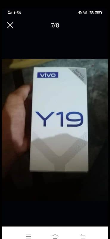 vivo y19 8rom 256gb 0