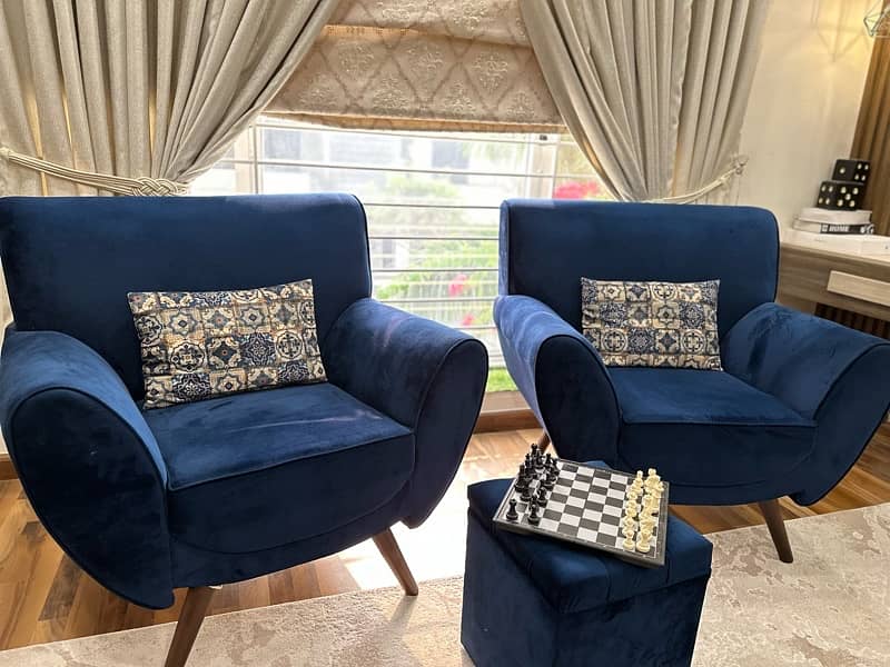 Two wing chairs/sofas for sale 1