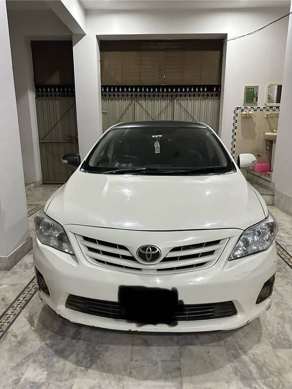 Toyota Corolla XLI 2011 0