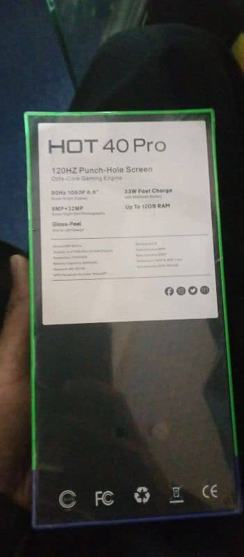 INFINIX HOT 40 PRO 1