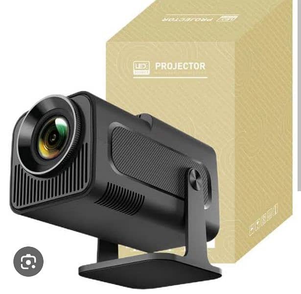 New HY320 projector Android 11 4K -350ANSI-dpi Brighter 1