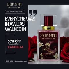 Carnelia Perfume By Aurem Pakistan 50ML