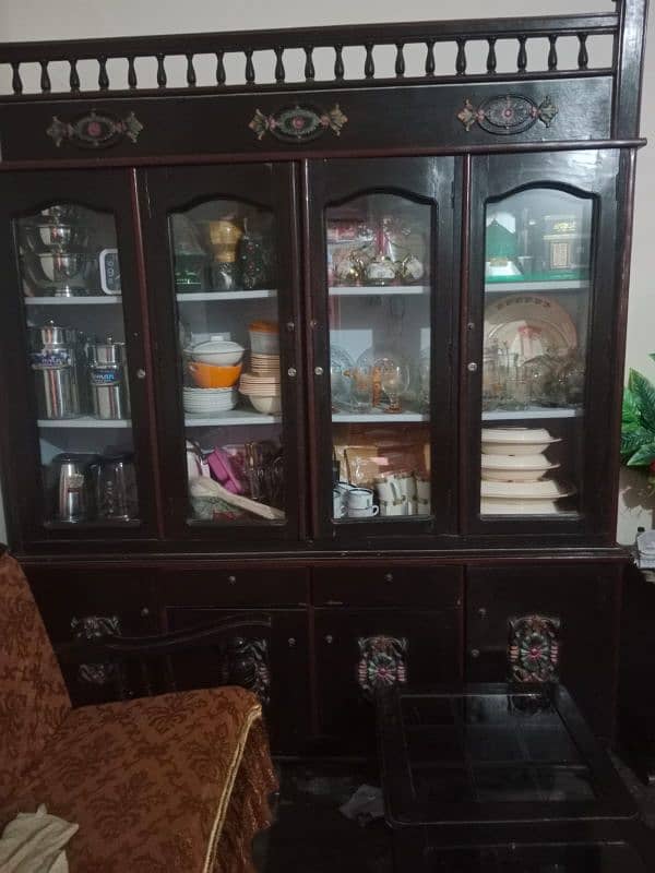 Showcase & Dressing table & 3Table set for urgent sale 03024564881 0