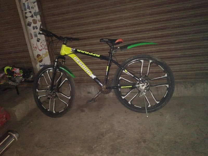 MTB 26 BEGOOD with front shocks and gears 1