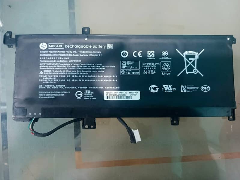 HP Envy x360 Battery—Long-Lasting Performance Replacement 0