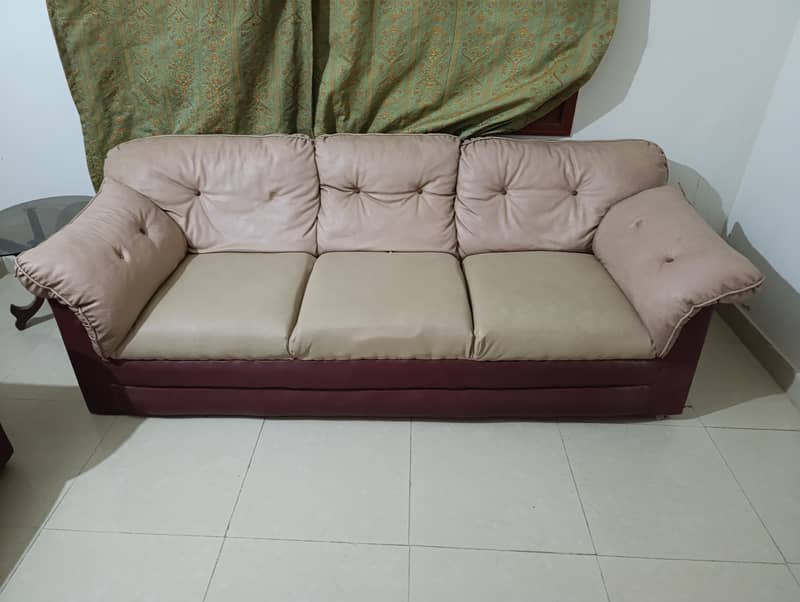 7 Seater used Sofa Set 2