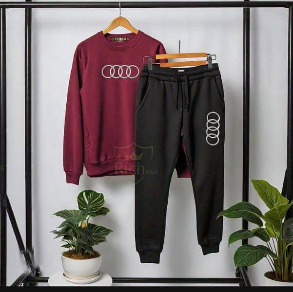 Stylish Fleece Track Suit For Man and Woman 0