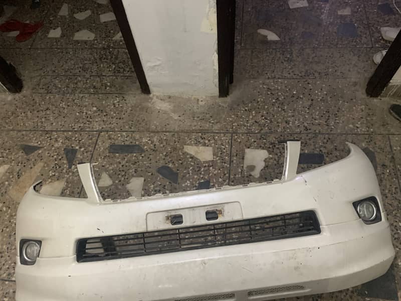 Toyota parado 2010 model front bumper 1