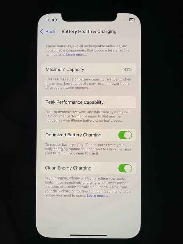 iPhone 12 Pro-128GB-PTA Approved-91% Battery Health 8