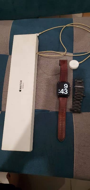 Apple  watch series 3 with box 2