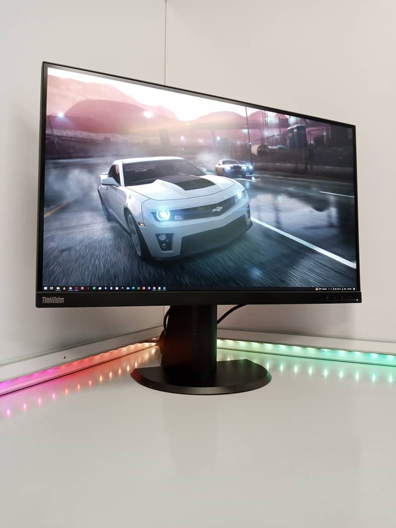 Lenovo 27inch 2K QHD IPS USB C speak Borderless LED LCD Gaming Monito 0