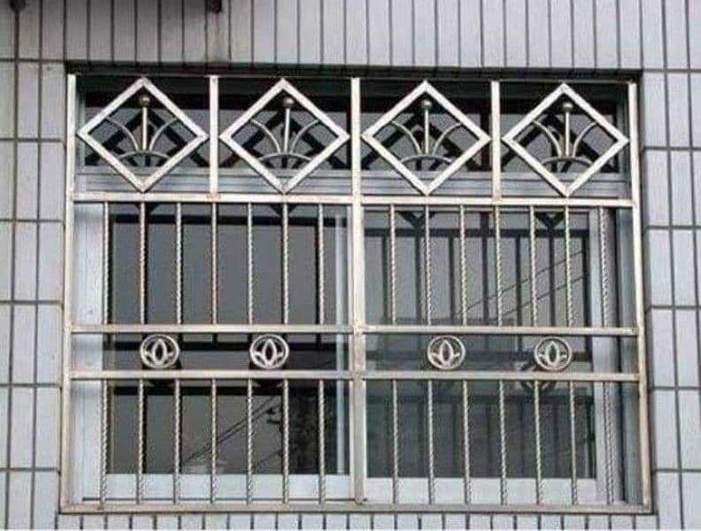 iron window iron grill for houses manifacturing to order 13