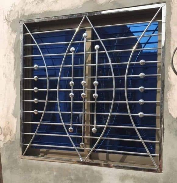 iron window iron grill for houses manifacturing to order 17