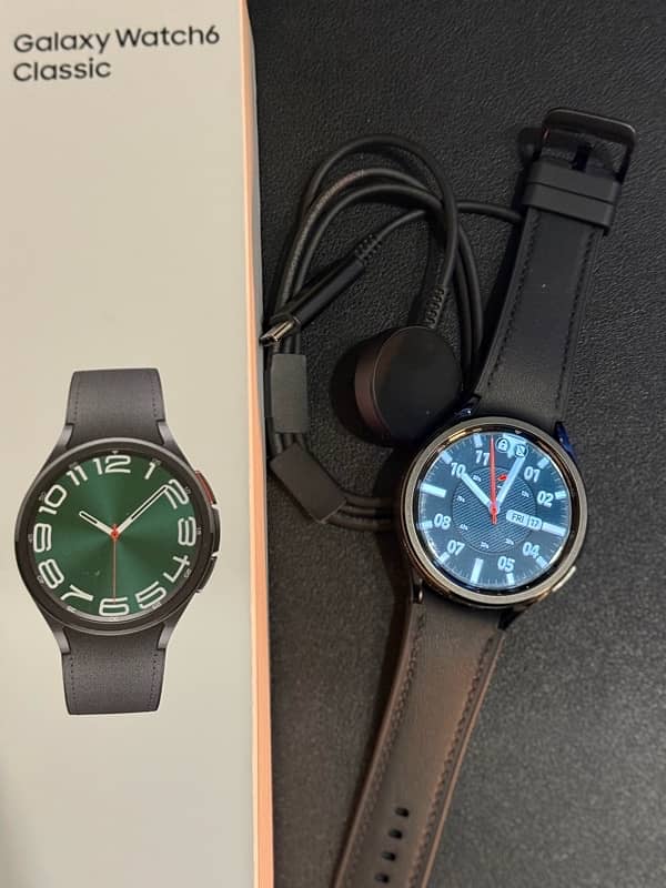 Galaxy Watch 6 Classic Brand New Condition 0