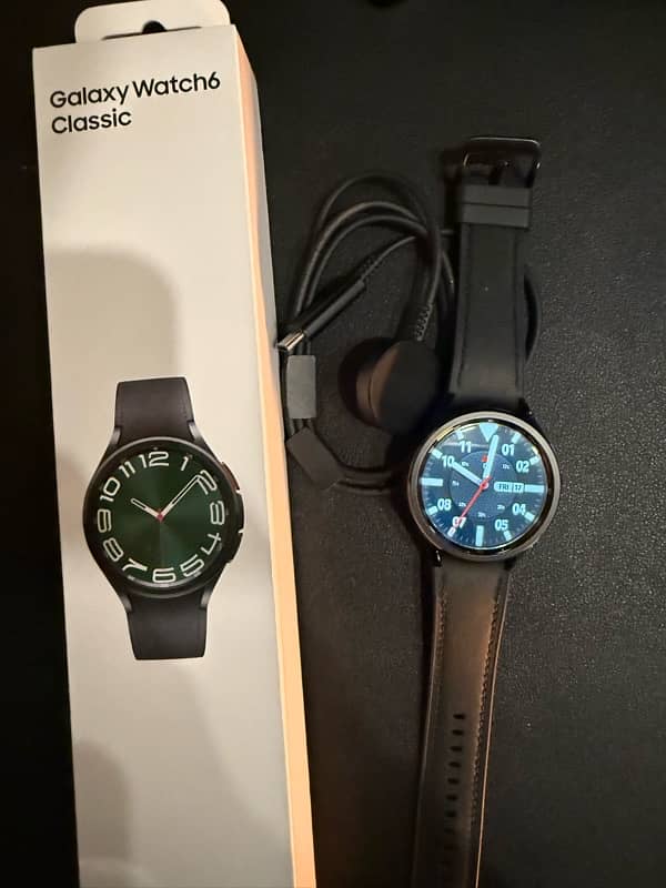 Galaxy Watch 6 Classic Brand New Condition 3