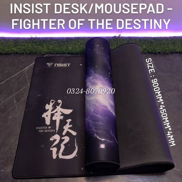 Insist Desk Mat Mouse Pad Branded XXL Full Size Table Mate Anime Large 6