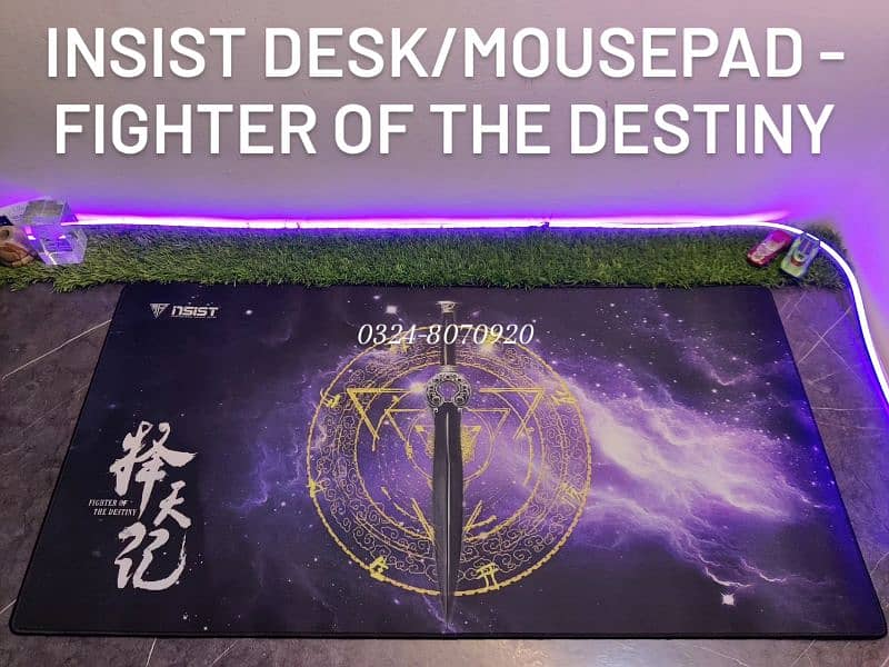 Insist Desk Mat Mouse Pad Branded XXL Full Size Table Mate Anime Large 11