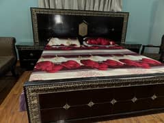 Solid wood bed for sale