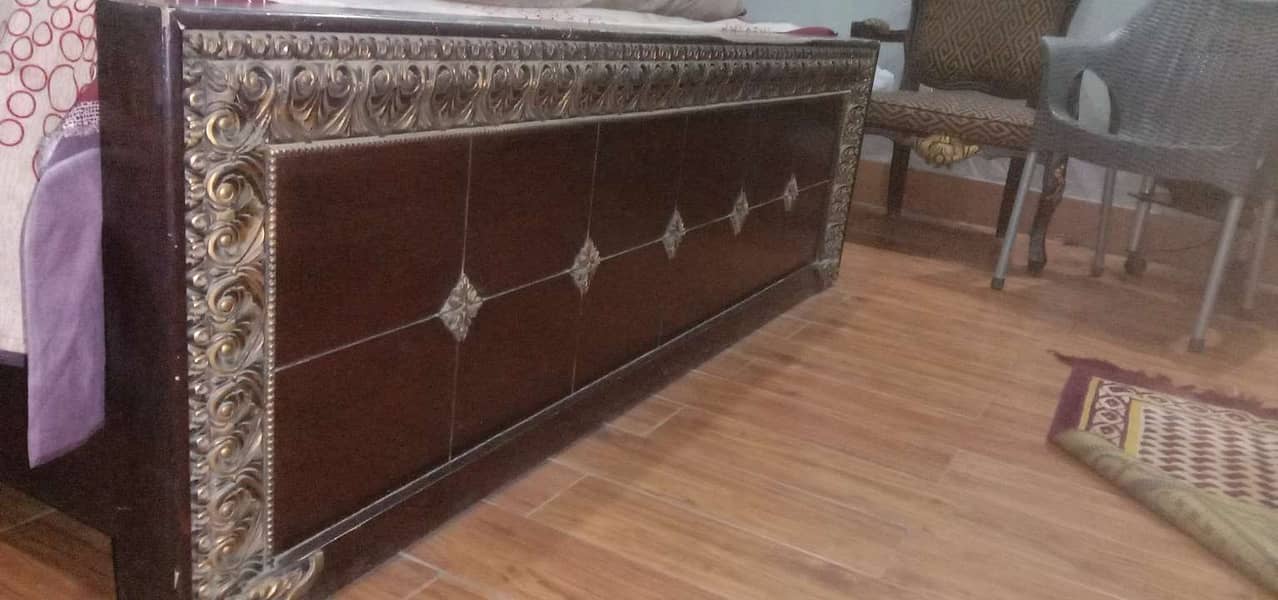 Solid wood bed for sale 3