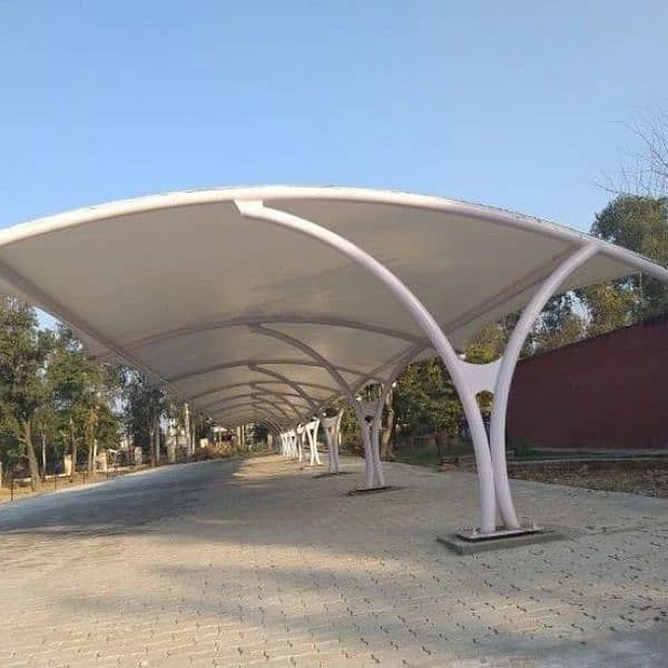 tensile car parking shed 0