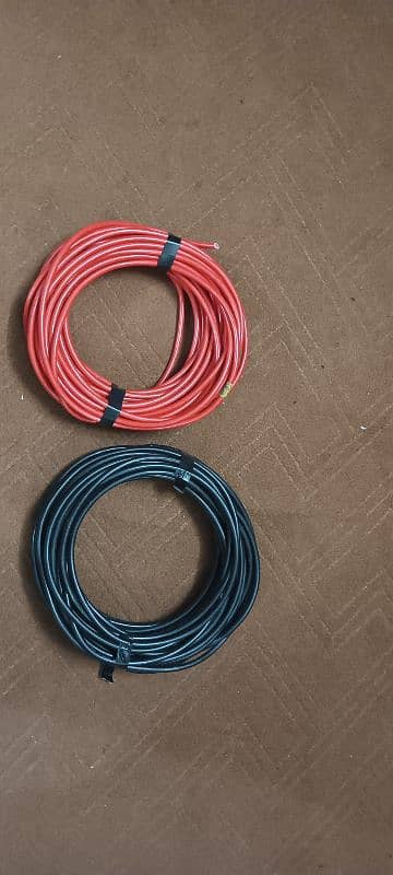 6mm² dc solar wire white copper 0