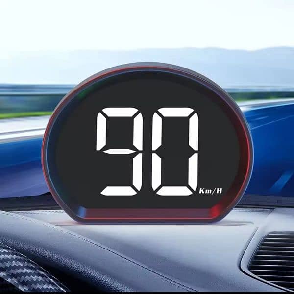 Car GPS Speedometer HUD Head-up Display Digital Speed Meter with KMH 3