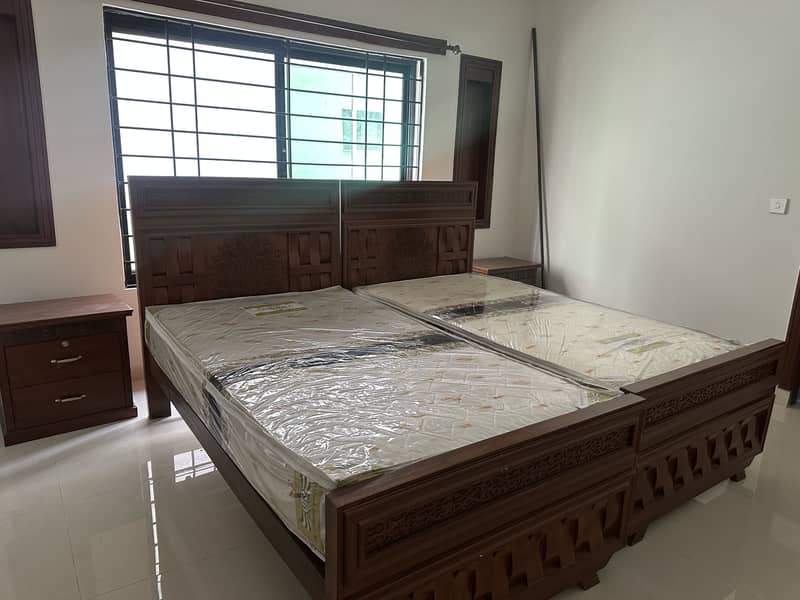 10 marla 2 bed drawing fully furnished upper portion DHA 2 Islamabad for rent 6