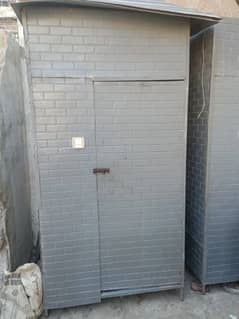 Portable squat toilet cabin for sale