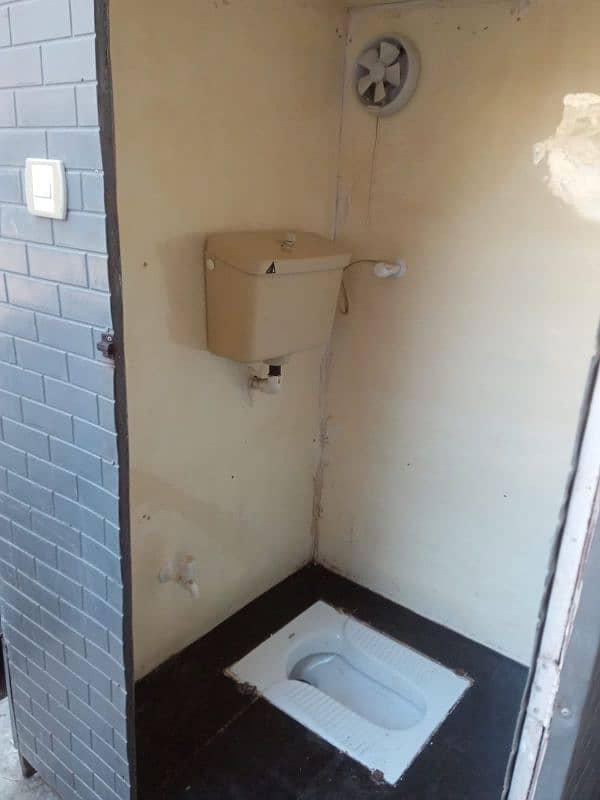 Portable squat toilet cabin for sale 1