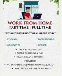 Online work avaliable /Online Earning/Typing job